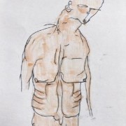Mr. Di Maggio - Imperfection's sketch 5 - 21.5x14cm